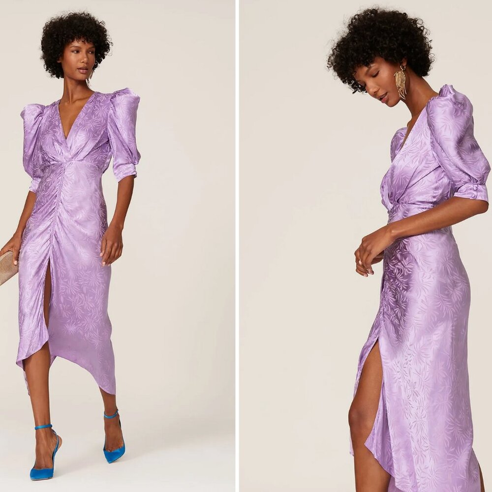 Ronny Kobo Lavender Silky Dress